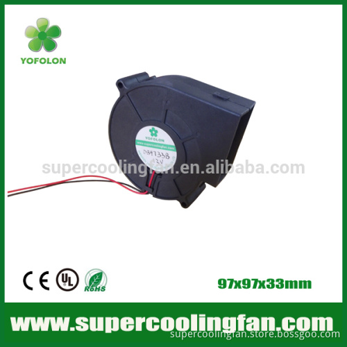97x97x33mm 12V ADDA high flow dc blower cooling fan